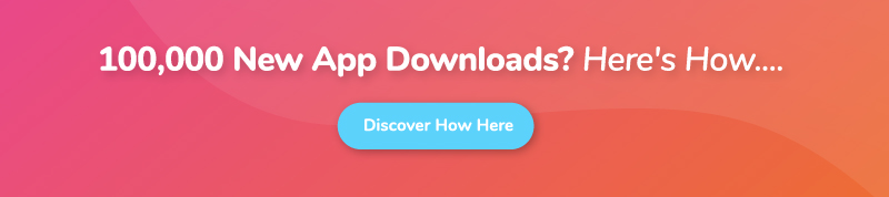 100000 New App Downloads - type 1 - orange