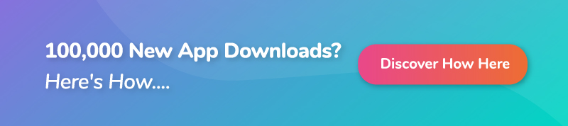 100000 New App Downloads - type 2 - blue