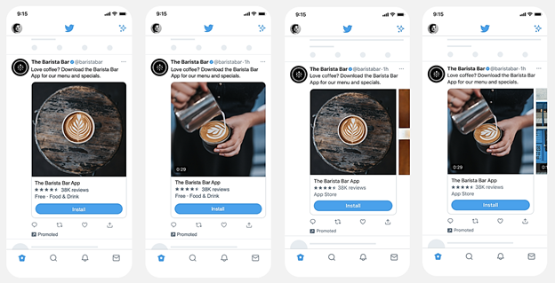 Twitter App Install Ads